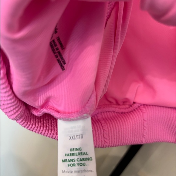 Aerie Ribbed Triangle Bikini Top - Picture 4 of 4